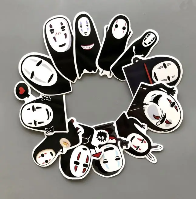 12 قطعة/المجموعة جديد أنيمي حماسي بعيدا لا وجه رجل ملصقات ل سكيت محمول الأمتعة الثلاجة الهاتف خربش للماء سيارة ملصقا 12 قطعة/المجموعة جديد أنيمي حماسي بعيدا لا وجه رجل ملصقات ل سكيت محمول الأمتعة الثلاجة الهاتف خربش للماء سيارة ملصقا