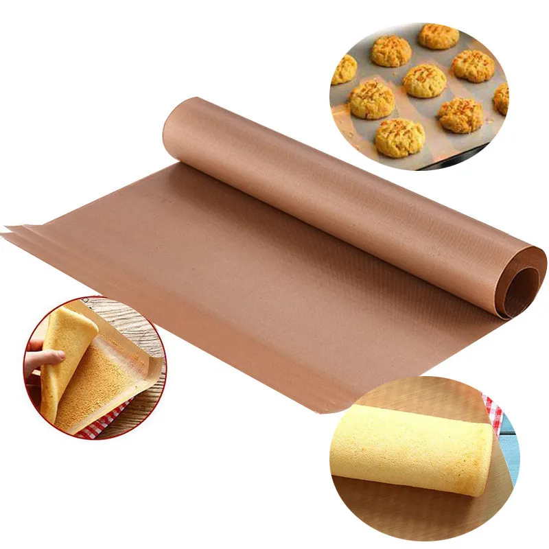 Baking Mat High Temperature Resistant Sheet Pastry Baking Oilpaper Heat-resistant Pad Non-stick For Outdoor BBQ 60*40 cm Baking Mat High Temperature Resistant Sheet Pastry Baking Oilpaper Heat-resistant Pad Non-stick For Outdoor BBQ 60*40 cm