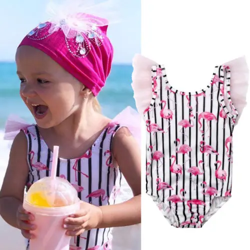 Emmababy Toddler Girls Kids Swimwear Swimming Costume Swimsuit Bikini
