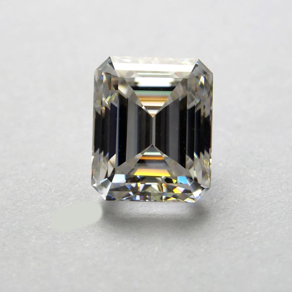 

3*5 mm Emerald Cut 0.27 carat White Moissanite Stone Loose Moissanite Diamond