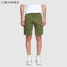 CARANFIER Новое поступление летние шорты мужские спортивные штаны модные повседневные хлопковые винтажные шорты Карго высокого качества размера плюс