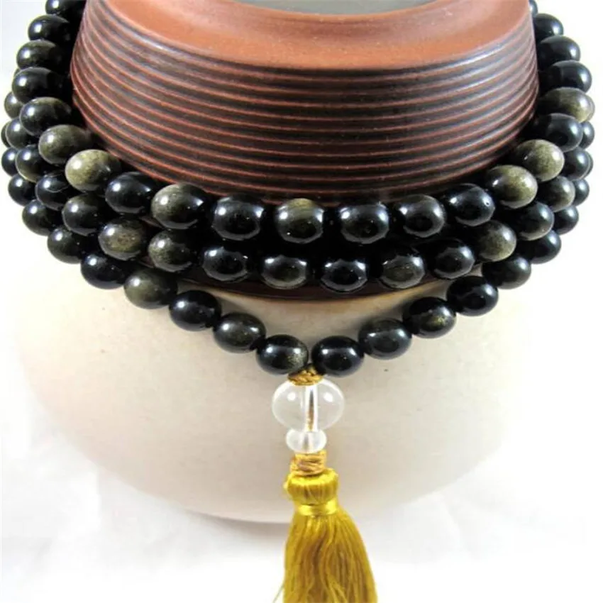 

Hawk Eye beads Bracelet Unisex MONK Wristband cuff Healing new Chakas natural Buddhism Veins mala energy spirituality Handmade
