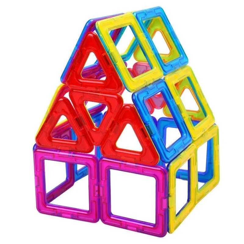 

Qwz 92 Pieces Magnetic Magnetic Magnet Designer Mini 3d Model Building Blocks Educational Toys Children Gift To Illuminate