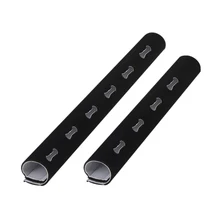 106 inch (2 X 53 inch ) Multihole Cable Management Sleeve, Neoprene Cord Cover Kit Cuttable Cable Wrap, Reversible Black & Whi 106 inch (2 X 53 inch ) Multihole Cable Management Sleeve, Neoprene Cord Cover Kit Cuttable Cable Wrap, Reversible Black & Whi