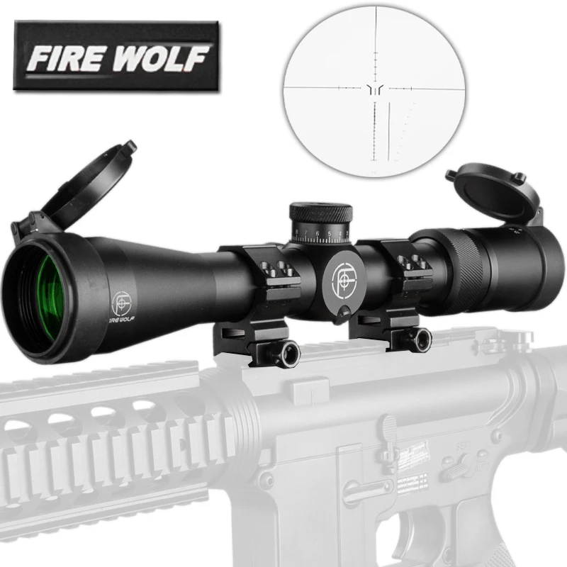 2.8-10X40 Tactical Air Rifle Optic Spotting Scopes Green Film Sighting Self Extinction Cylinder Riflescope 2.8-10X40 Tactical Air Rifle Optic Spotting Scopes Green Film Sighting Self Extinction Cylinder Riflescope
