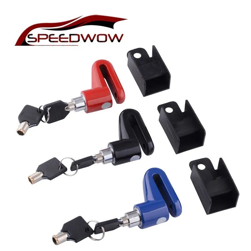 Блокировка дискового тормоза для мотоцикла SPEEDWOW охранная сирена защиты от кражи