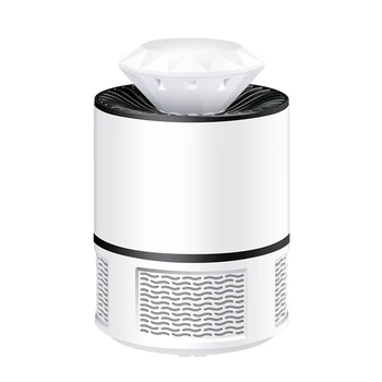 

Non-toxic USB Powered Mosquito Killer Lamp LED UV Silent Insect Trap Light with Suction Fan Pest Control Anti-Mosquito Dispeller