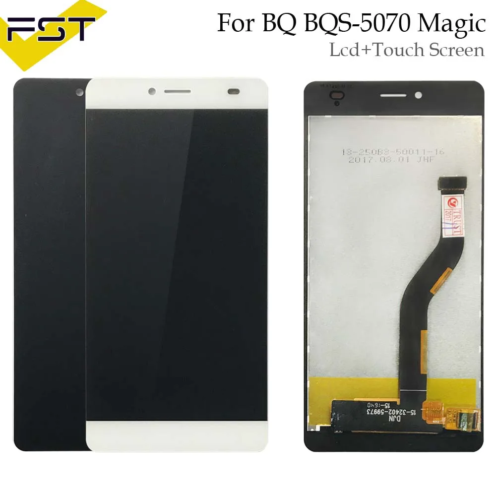 

100% Tested For BQ Mobile BQS 5070 Magic BQ-5070 LCD Display +Touch Screen digitizer Assembly+Tools For BQ S 5070 LCD