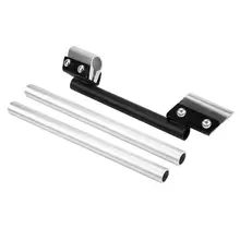 7/" 22 мм мотоцикл изменение Универсальный ручка для Honda YAMAHA SUZUKI KAWASAKI серебро Motorsiklet aksesuarlari