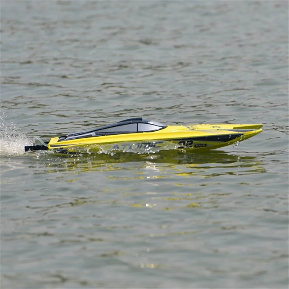 Новые RC лодки игрушки 65 км/ч высокая скорость 2 Modes2.4GHz 2CH 300 м дистанционное