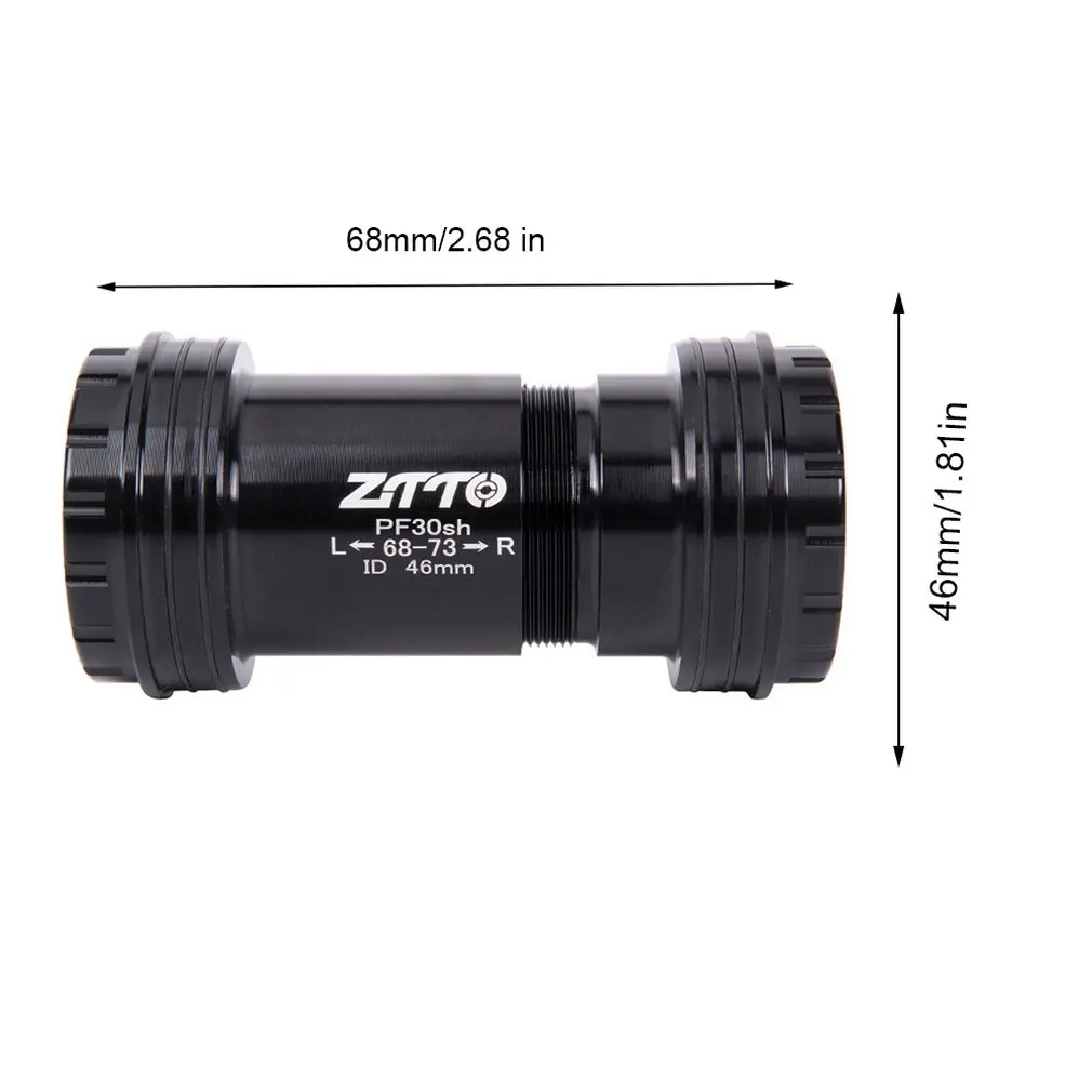 ZTTO PF30sh PF30 24 адаптер велосипедный пресс подходят нижние кронштейны крепления оси для MTB дорожный велосипед запчасти Prowheel 24 мм