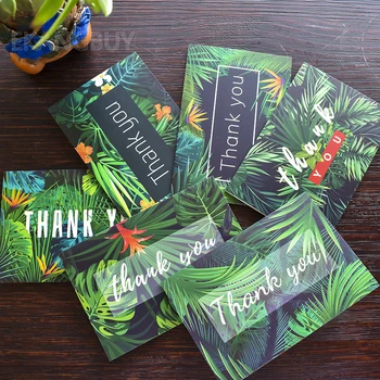 

48pcs/set Beautiful Thank You Cards with Envelope, DIY Thanksgiving Greeting Cards Gift Card