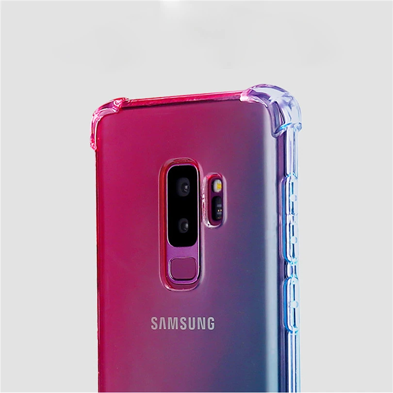 Прозрачный силиконовый чехол для Samsung J4 Core J2 Pro J5 J6 Plus 2018 J7 Prime противоударный