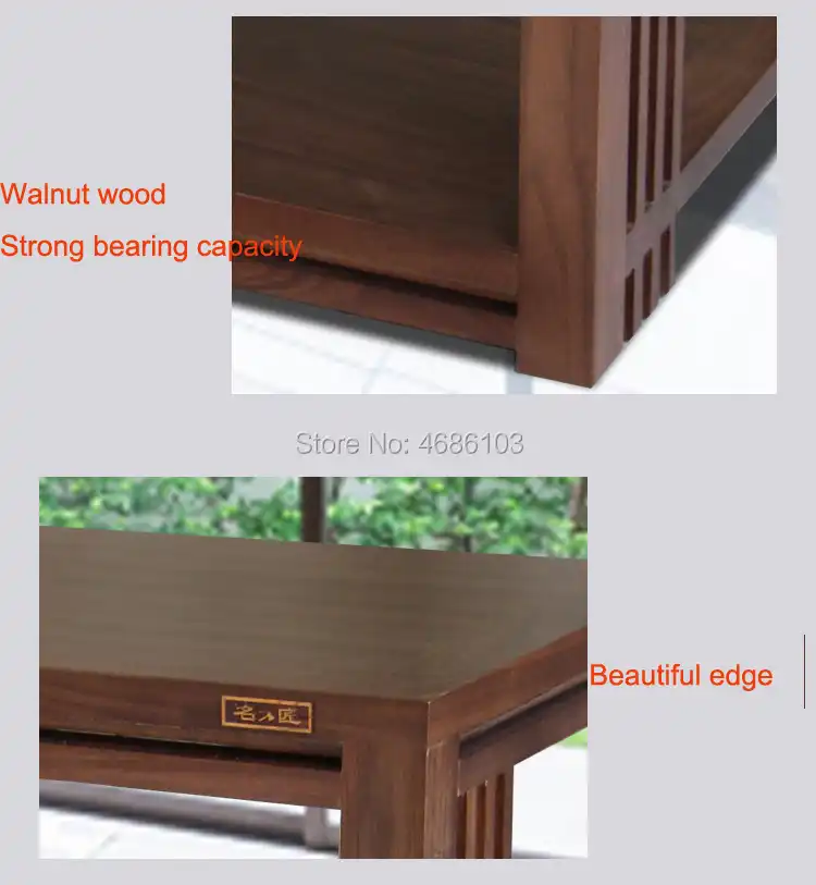 High End Three Layer Walnut Wood Audio Cabinet Europe Audio Shelf