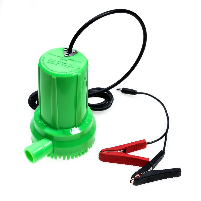

12V DC submersible pump power 60 W flow 40 L/min lift 3 m