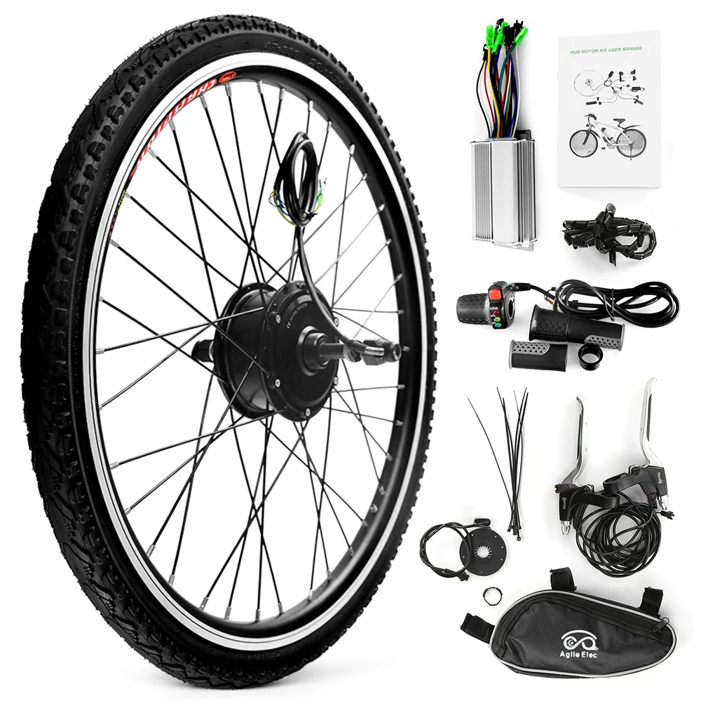 Excellent Electric Bicycle Rear Wheel Disc Brake Hub Motor Kit E-Bike Controller Thumb Speed Throttle Signal Light Bike Brake Shifter Kit 1 Excellent Electric Bicycle Rear Wheel Disc Brake Hub Motor Kit E-Bike Controller Thumb Speed Throttle Signal Light Bike Brake Shifter Kit 1
