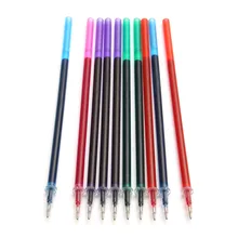 50 pçs 0.5mm marcadores de ponto ponto solúvel ponto cruz canetas apagáveis de água grommet tinta marcador de tecido canetas de marcação diy ferramentas de costura