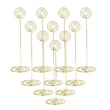 Место Держатель для карт 8,6 дюймов настольный номер держатель для карт s стол фото держатель стенд памятка Держатель Зажимы меню Примечание имя Держатели