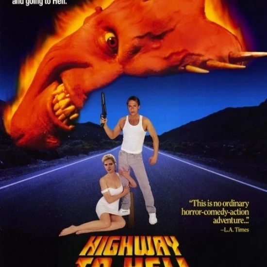Плакат из фильма Highway to Hell (27x40)|Таблички и знаки| |