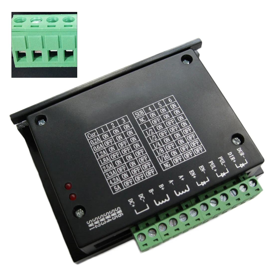

TB6600 0.2-5A CNC nema 17/23 tb6600 Single axes Two Phase Hybrid stepper motor for cnc controller stepper motor driver