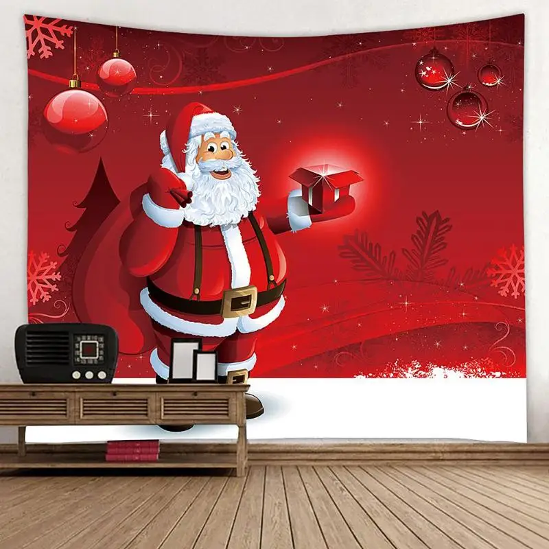 

Christmas Tapestry Bedroom Living Room Dorm Wall Hanging Tapestry Christmas Decoration for Home Decor