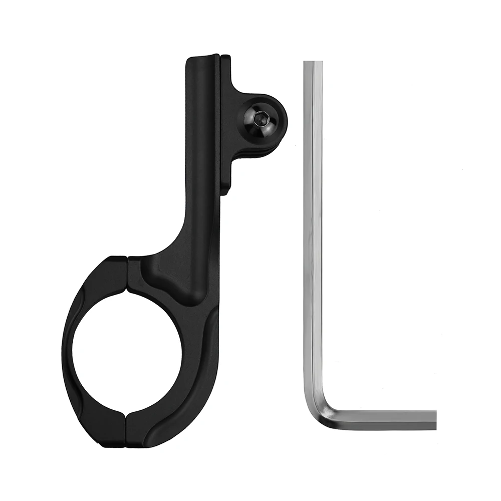 

Aluminum Handlebar Clamp Clip Mount two included bolts with included hex key eliminates vibrations and shaking for Bicycle Bike