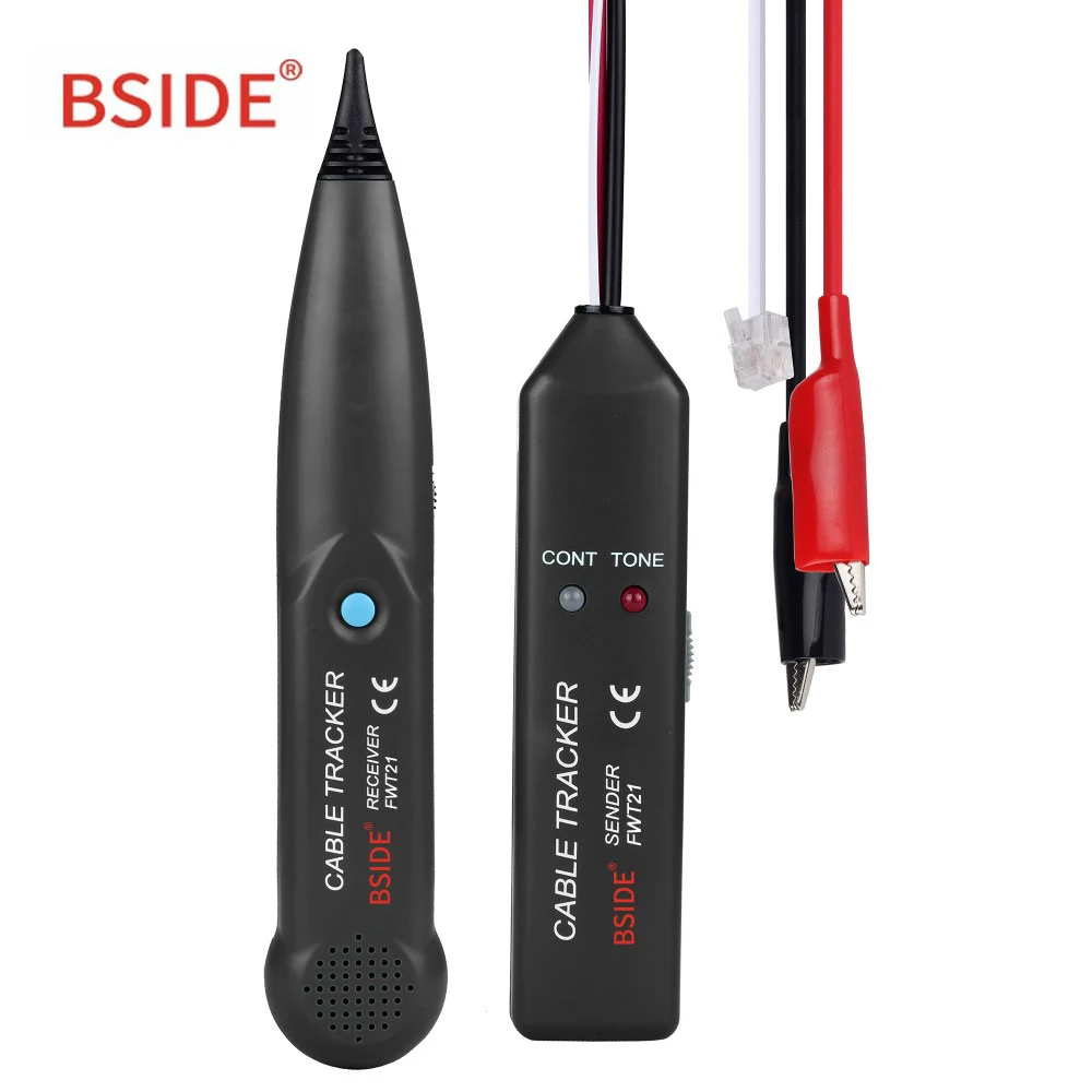 

BSIDE FWT21 Telephone Line Detector Continuity Test Cable Tracker Wires Trace Diagnose the break point Excellent than MS6812