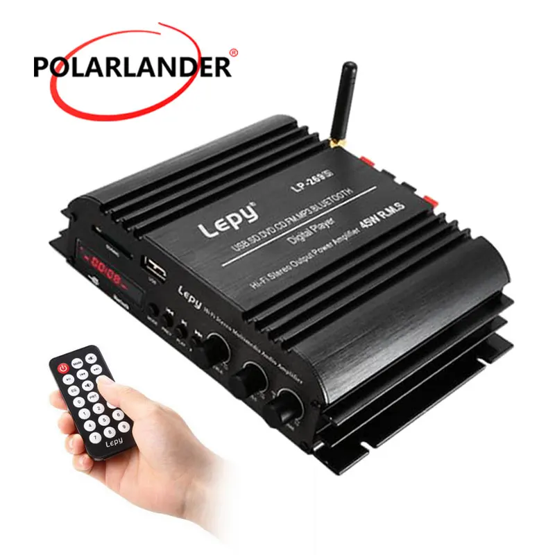 LP 269S Lepy Bluetooth автомобильный усилитель цифровой плеер HIFI стерео аудио Мощность 2CH 45