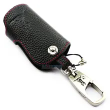 Автомобильный брелок из натуральной кожи для SUZUKI SX4 SWIFT Grand Vitara Kizashi, черный цвет, автомобильный чехол для ключей, авто брелок