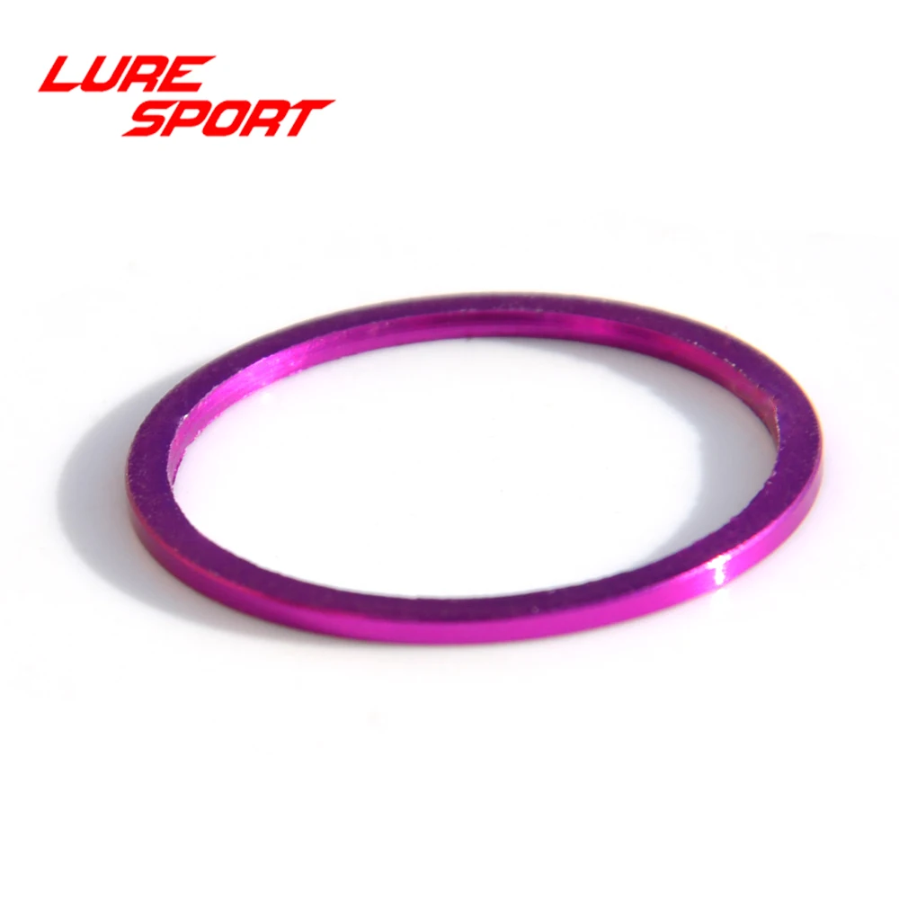 LureSport 10 шт. алюминиевое отделочное кольцо для проверки ветра H 1 мм рыболовная