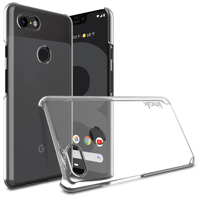 

For Google Pixel 3 Pixel3 Pixel 3 XL Pixel4 Pixel 4 XL Case Imak Hard Plastic Phone Cases Transparent Clear Crystal Back Cover