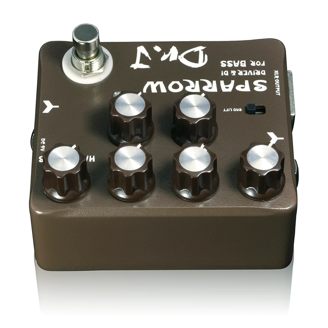 D53 DI Overdrive бас электрическая педаль эффектов для басов