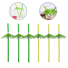 Safety Environmental Protection Disposable Art Paper Umbrella Green Coconut Tree Shape Straw Drink Decoration Bar Party Supplies Safety Environmental Protection Disposable Art Paper Umbrella Green Coconut Tree Shape Straw Drink Decoration Bar Party Supplies