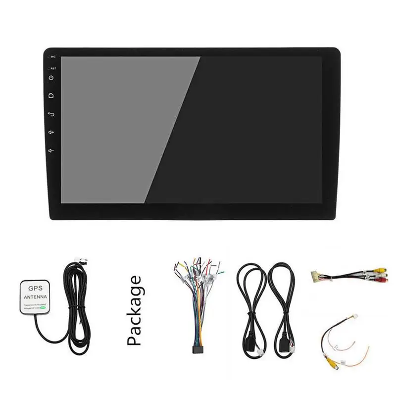 Cheap Android 8.1 DC 12V 10.1inch Touch Screen 16G Quad Core 2 Din Car Stereo Radio GPS Built-in WiFi All In One MP5 Player Radio 4