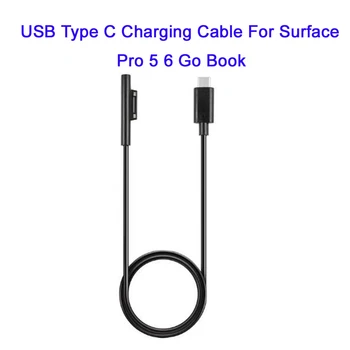 

USB Type-C to Surface Connect Charging Cable Cord for Surface Pro 5 6 Go Book1 Book2 Laptop 15V USB PD Charging