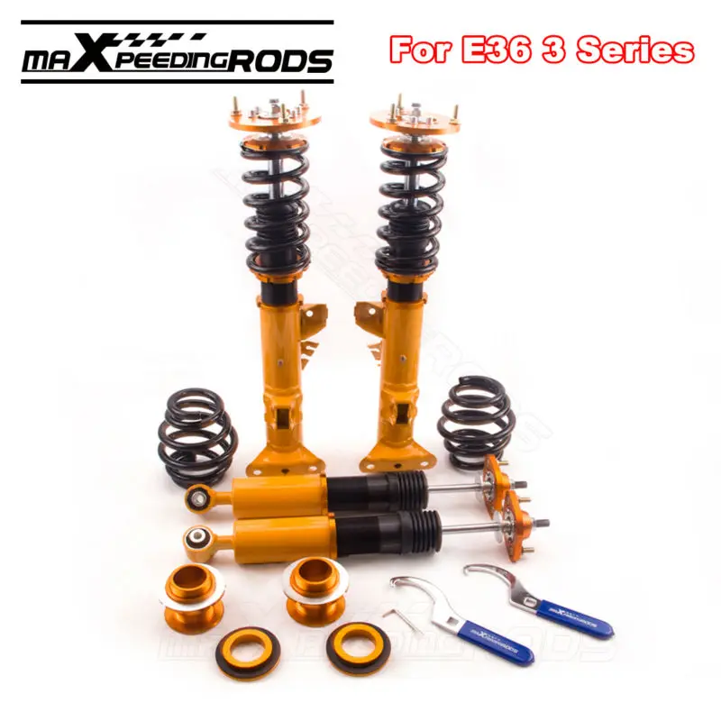 

Adjustable Coilover Suspensions kit For BMW 3 Series E36 Coupe Sedan Hatchback Compact Coil Strut 1998 318tds 325td 325tds 316