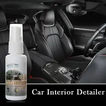 30 мл салона автомобиля Detailer кожа поверхность сиденья полировальный воск внутренняя панель приборов очиститель для поддержания ухода за стиркой инструмент обновления жидкости