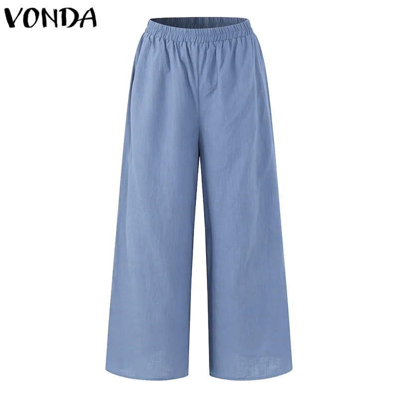 Hot Sale Summer New Women 2 Layer Trousers Casual Solid