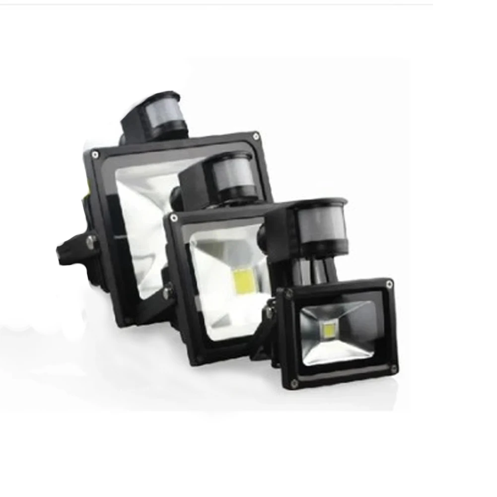 

Low power consumption 10W PIR Motion Sensor Security LED Flood Light for Outdoor LED Flood Security Garden Path Wall Ligh