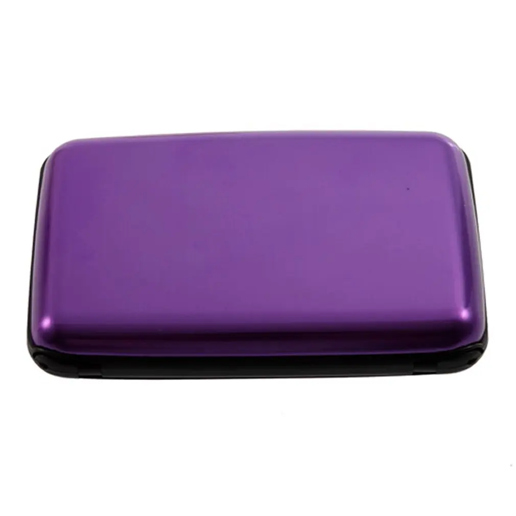 

Waterproof Business ID Credit Card Wallet Holder Aluminum Metal Case