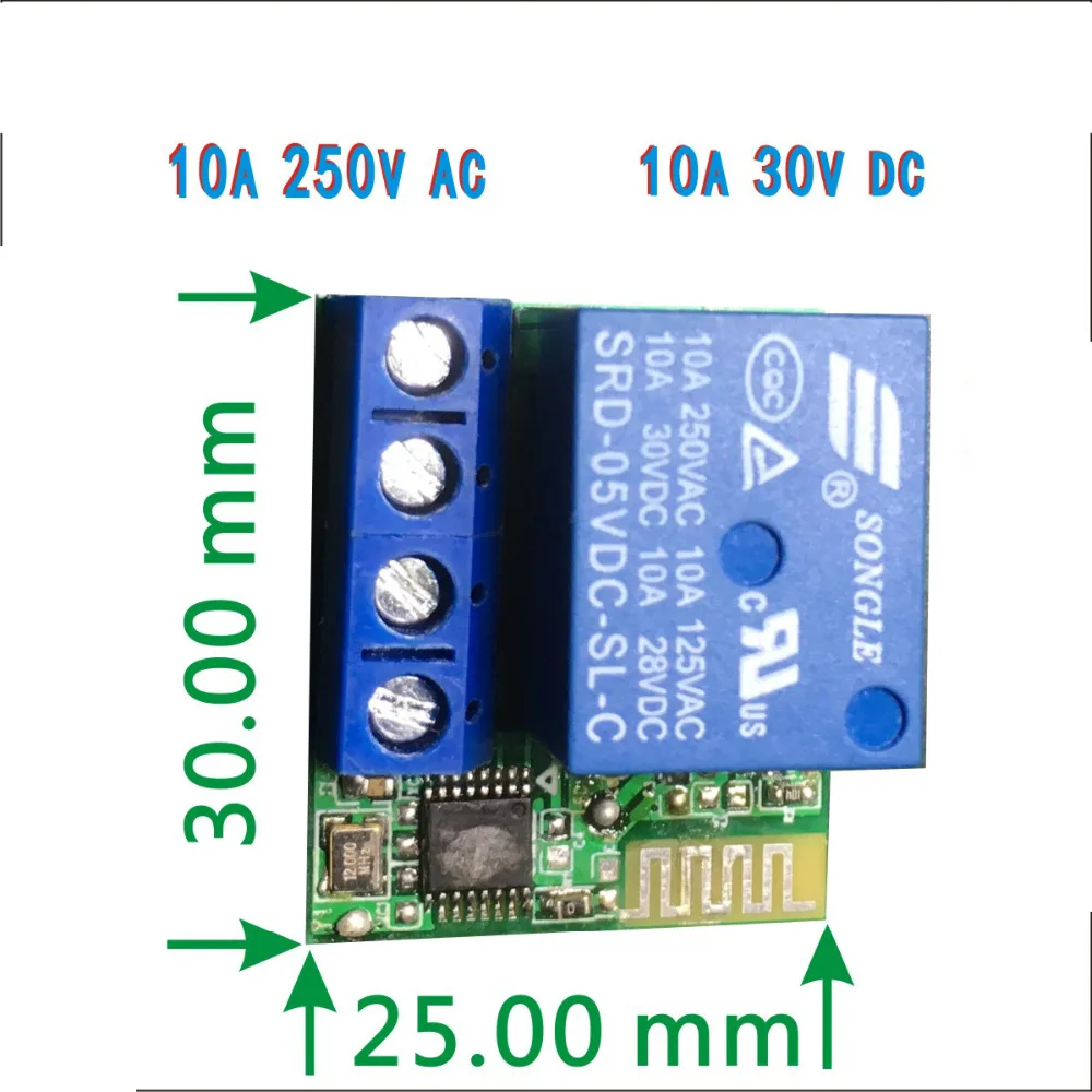 Bluetooth телефон приложение управление 1 канал релейный переключатель модуль для контроля доступа мотор светодиодный светильник Android управление lerac 220 В