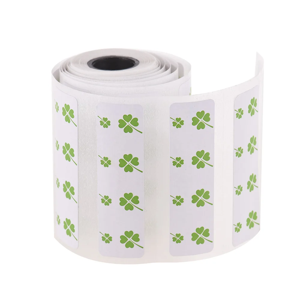 

Cartoon Direct Thermal Labels Roll 57*30mm Strong Adhesive Sticker Clear Printing for PeriPage A6 Pocket Thermal Printer, 1 Roll