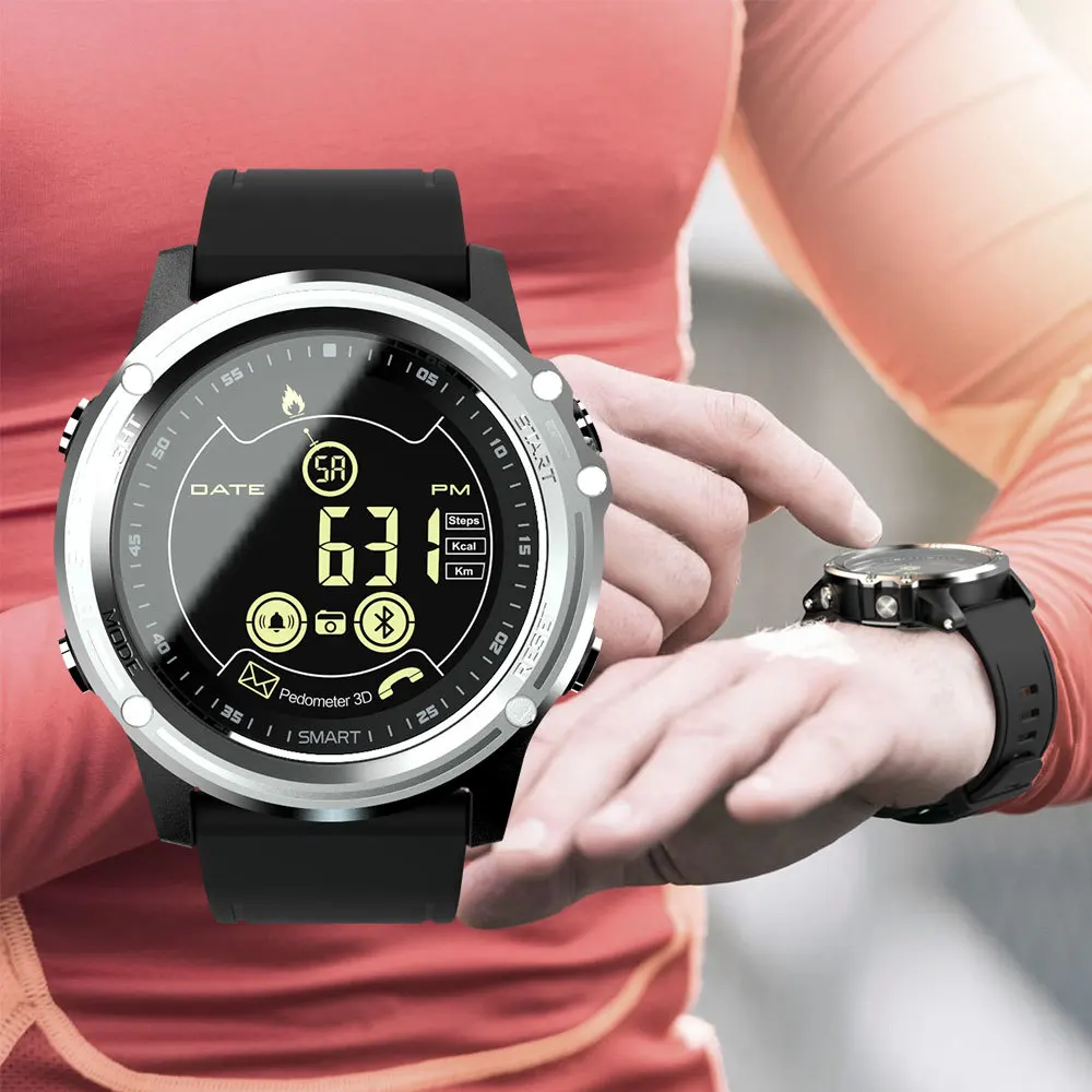 MOKA Fashion Bluetooth Smart Watch Waterproof Digital Sport pedometer Men Clock Ultra-long Standby SmartWatch for ios android MOKA Fashion Bluetooth Smart Watch Waterproof Digital Sport pedometer Men Clock Ultra-long Standby SmartWatch for ios android