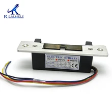 NC/нет Регулируемый DC 12 В катод замок электромагнитного замка электрический замок ударов контроля доступа