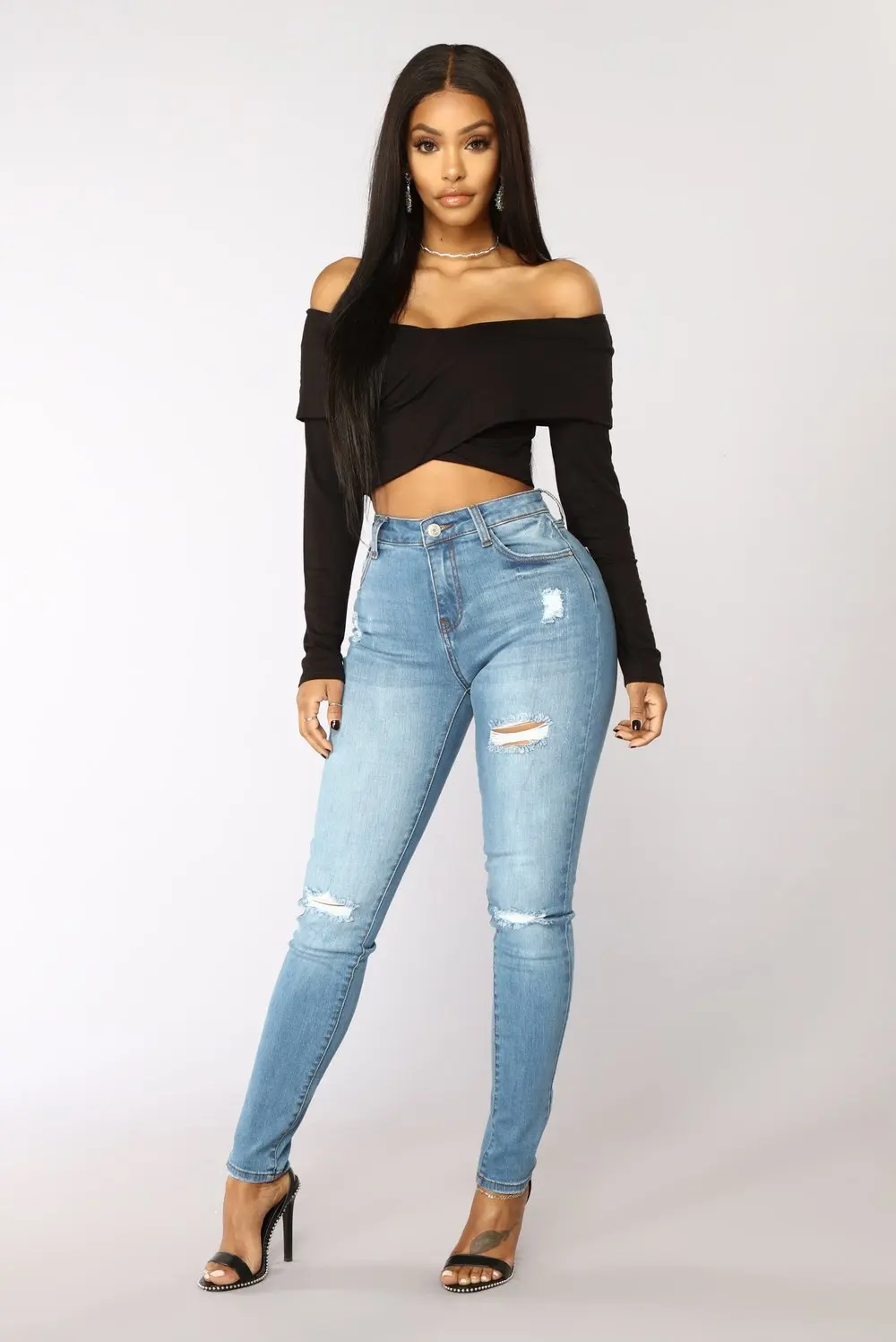 ladies new style jeans