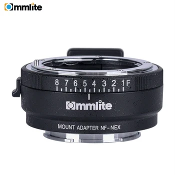 Commlite CM-NF-NEX Manual Focus Lens Mount Adapter Ring for Nikon G,F,A,I,S,D Lens to use for Sony NEX E Mount Cameras yixiang auto focus mount adapter ef nex for canon ef ef s lens to sony nex with is exact exposure drop shipping