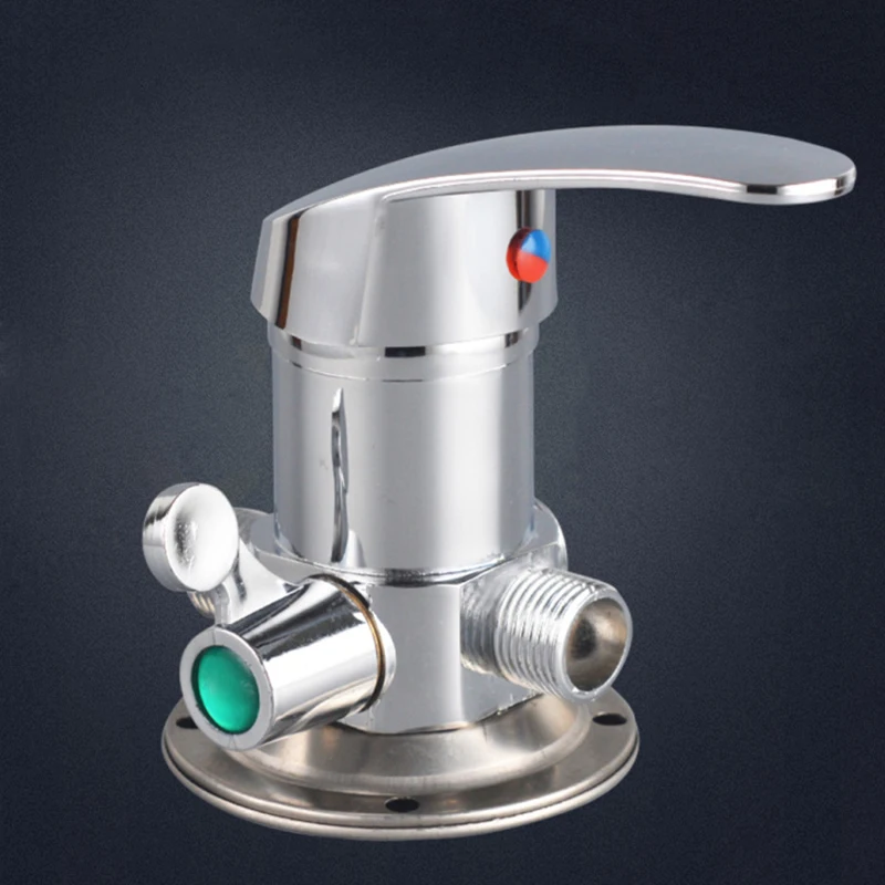 

Alloy Control Thermostatic Mixing Valve Faucet Tap Hot Cold Water Temperature Turn The Handle 180 Counterclockwise