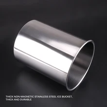 Konesky охладитель вина-ведро льда с двойными стенками, Нержавеющая сталь-многоцелевой Применение как держатель для кухонных принадлежностей и ваза для цветов