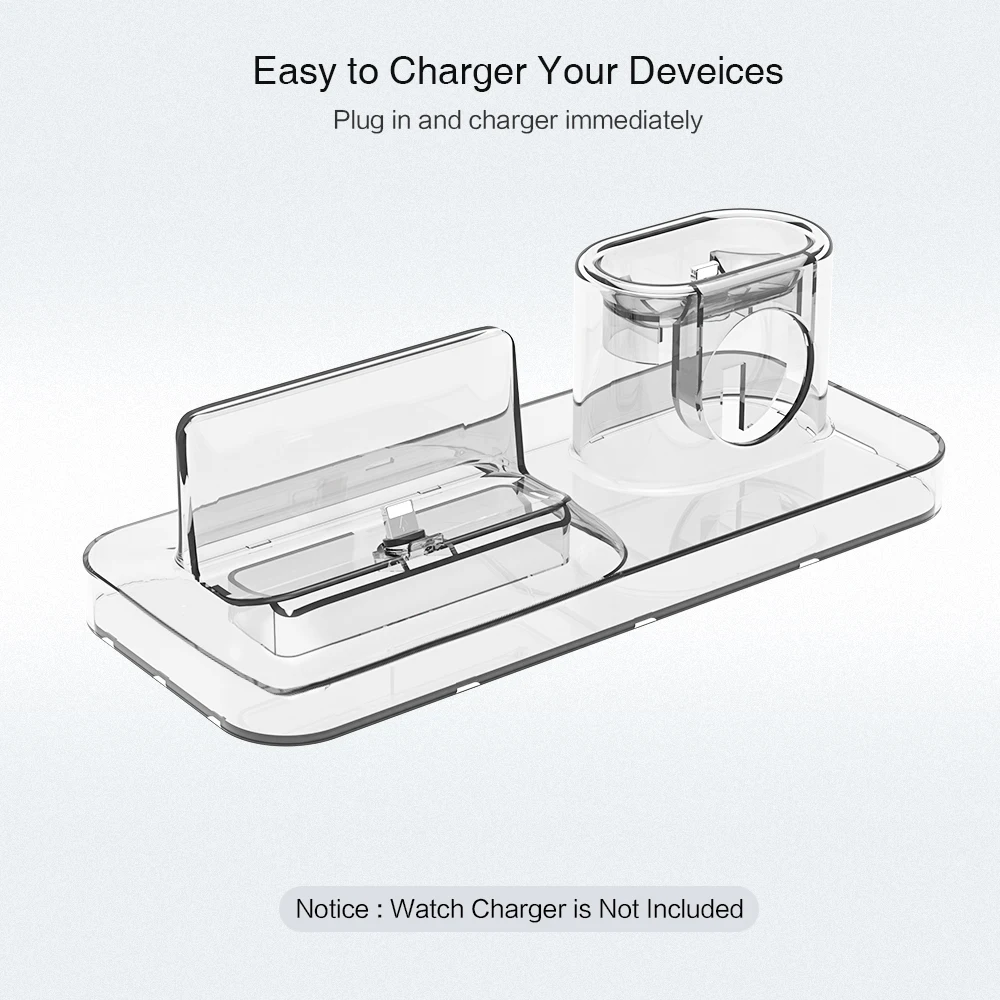  RAXFLY 3 in 1 Qi Drahtlose Ladegerät Für iPhone X XS MAX 8 Plus Magnetische Schnelle Lade Dock Stat