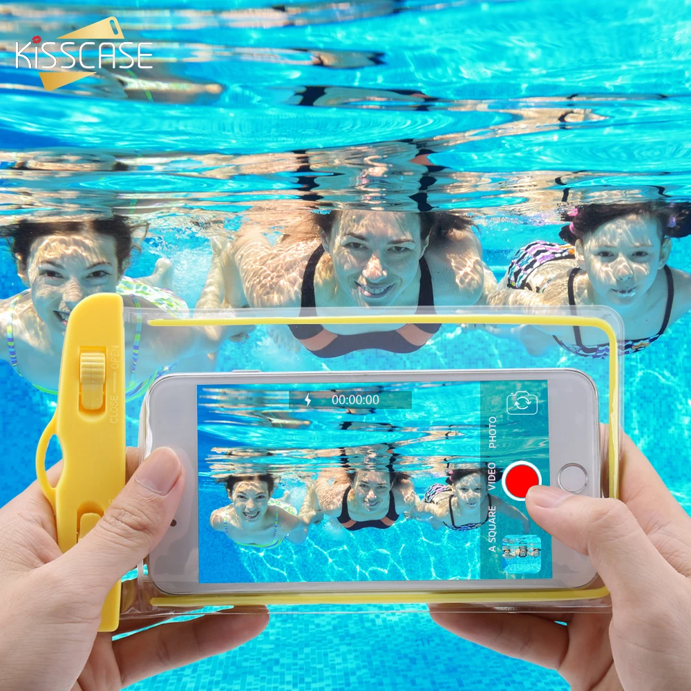 KISSCASE водонепроницаемый чехол для телефона Samsung Galaxy S10 Plus люминесцентный мешочек